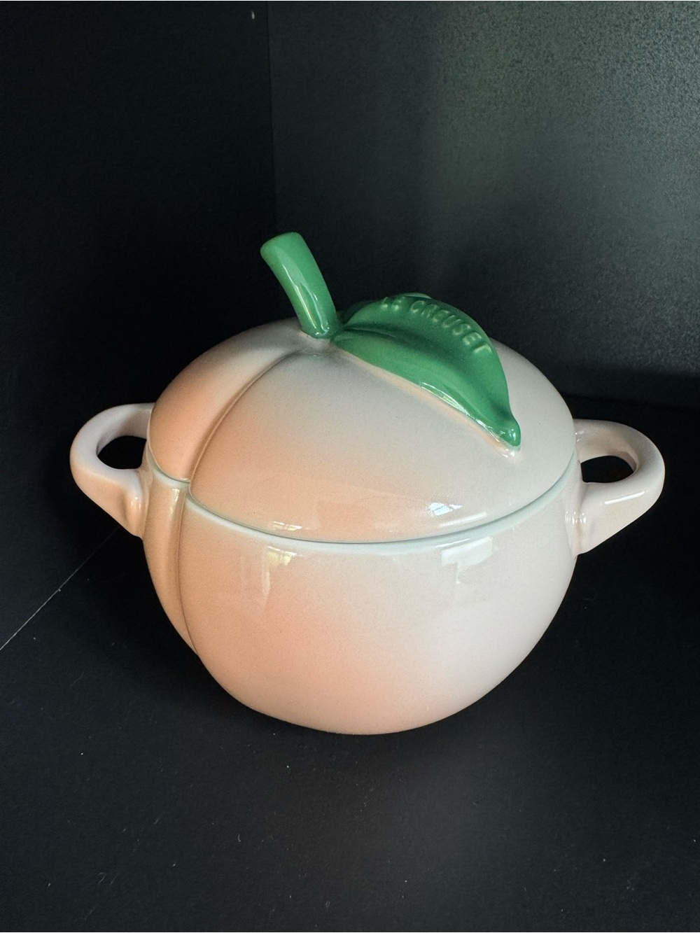Le Creuset Peach Cocotte